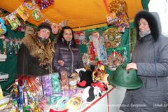 В Сморгони открылась Рождественская ярмарка